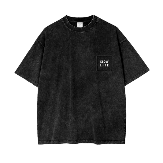 sLOW life | TTxTE | Acid Wash Oversize T-Shirt